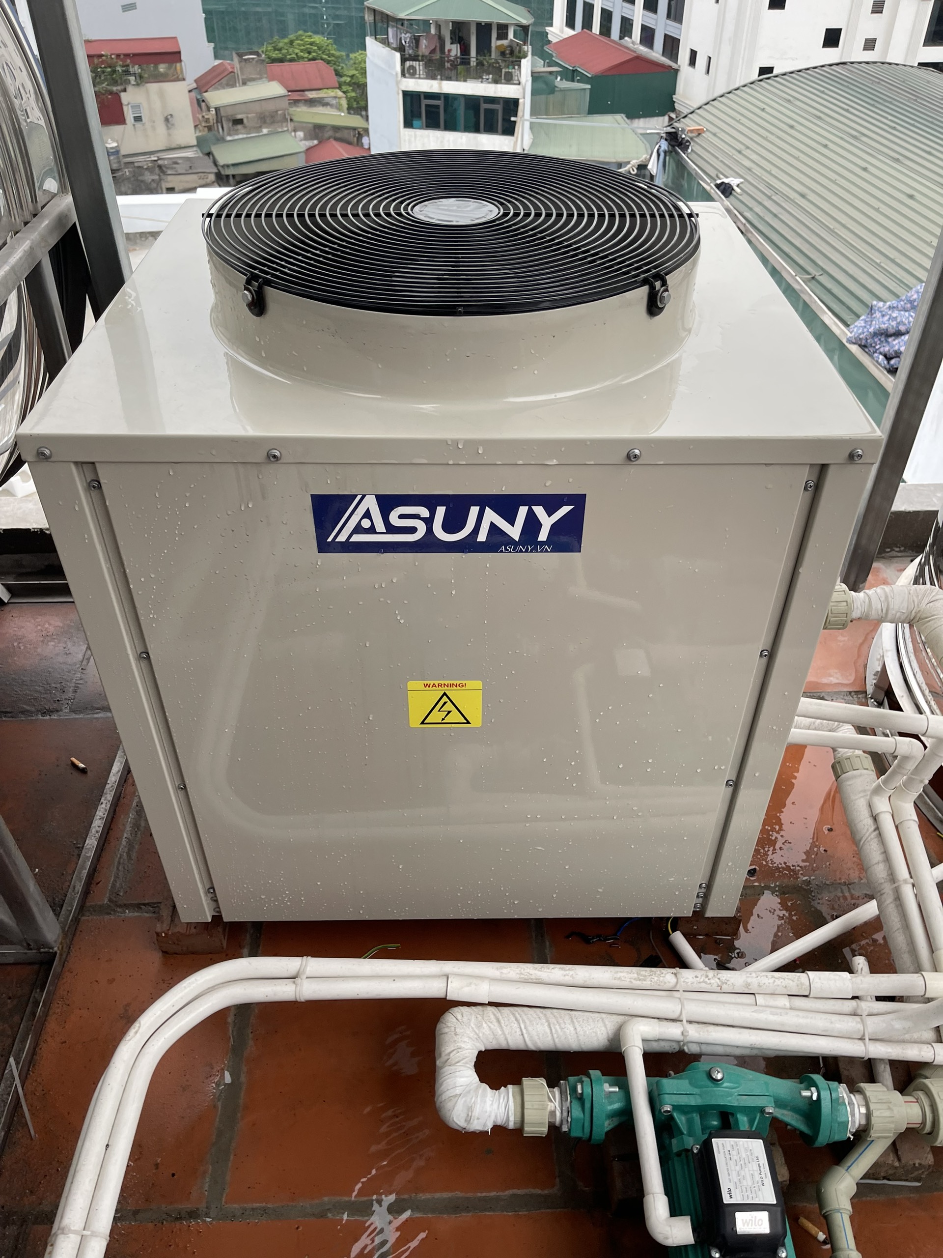 Máy nước nóng trung tâm Asuny 1500L